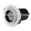 5W 7W 12W 18W Round Concealed Ceiling Downlight One Heads Beams Angle Adjustable Anti Glare Grille Lights LED Down Light