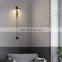 Nordic Modern Minimalist LED Wall Light Creative Bedside Wall Lamp Rotatable Bedroom Sconce