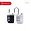 Zinc Alloy Multi-role Resettable 3 number Combination lock password door lock security