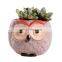 In Stock Purple Pots Planter Indoor Big Marble Garden Geometric Ceramic Animal Flower Pot