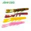 JOHNCOO 90mm 5.5g Craws Shrimp 2 Huge Pinchers Bass Lures 8pcs/bag