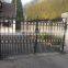 Custom High-Quality Hot-DIP Galvanized Automatic Double Wrought Iron Gates for Driveway