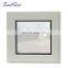 Europe Style Aluminum Soundproof Top Hung Window Aluminum Double Glazed chain winder for awning window