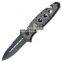 stainless steel new design aluminum handle pocket knife
