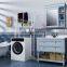Single apartment laundry rack toilet cosmetics storage rack indoor iron storage rack