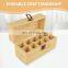 Bamboo Wooden Stash Box with Lock