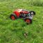 radio control mower, China remote control mower with tracks price, grass cutting machine for sale