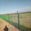 High speed rail line isolation fence/rail protection fence