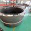 Customize Rotary Kiln Casting Steel  Large Diameter Cement Ball Mill Big Ring Spur Girth Gear Wheel
