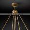 Axis Three Tier Farmhouse Pendant Light Black Iron Retro Chandeliers Living Room Bedroom Foyer Led Chandelier 48\