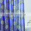 100% polyester butterflies shower curtain for hotel, family, waterproof bath curtain