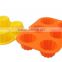 mini 6 pcs flower shape Muffin cups nonstick Super toughness silicone jelly pudding cup