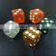 High quality plastic polyhedral dice set for board game