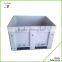 100% new material plastic pallet box for industrial storage bins