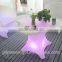 Rechargeable LED table with remote control