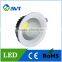 New popular square COB down light led 12w 20w 30w clear glass cover with reflector