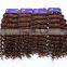 DEEP CURL cheap malaysian human hair weaving for foreign trade