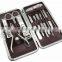 10 PCS PROFESSIONAL MANICURE PEDICURE TOOLS SET KIT UNISEX BRAND NEW EXCELLENT/ Beauty instruments manicure and pedicure