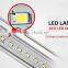 1200mm Integrated t8 tubes wholly plastic smd2835 100-265V 90lm/w 30w 4ft led double tube fluorescent lamp