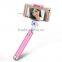 Wired selfie Stick with with large mirror