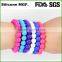 Perfect Balance Transparent Silicone Beaded Bracelet for jewellry gifts