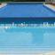Grey Color Pvc Coated Canopy And Truck Cover Tarpaulin Cover Flame Retardent Tarps Cover