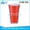BPA free wholesale double wall single use plastic cup