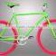 simple design fixed gear bicycle