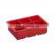 food safety silicone square cocktail ice cube tray , ice cube maker