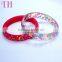 low price mix color resin plastic strong baby all kinds of bracelet