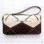 2016 Newest fashion women genuine leather wallet cowhide purse security ladies party clutches
