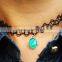 2015 Yiwu Hot Selling Custom Design Handmade Tattoo Necklace Choker Necklace Quality Choice