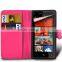 wholesale Leather flip cover mobile phone case for sony xperia e3