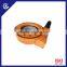 worm gear single aixs slewing drive used for automatic filling equipment