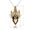 New design naruto jewelry gold plated octopus gold plated mens pendant necklace