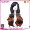 Top selling high quality synthetic black wig for women