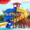 hot sell outdoor swimming pool slides for summer kids play