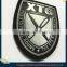 custom round 3d pvc badge rubber badge