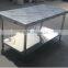 1.8M Stainless Steel Work Table With Backsplash And Two Floors
