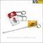 High Quality custom printed made innovative metal promotional keychain with steel tape measure