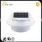 energy saving round solar led solar outdoor light for fence,stair lighting