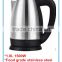 1500W 1.8L Electric Stainless Steel Water Kettle Promotional Stylish Food Grade Rapid Heating Kettle AEK-302