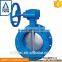 2015 TKFM low pressure flange connection dn150 butterfly valve for water treatment