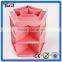 Hot Sell Pink Rotating Acrylic Cosmetic Organizer, Custom Plastic Storage Cosmetic Organizer