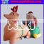 2016 inflatable Christmas Santa house, inflatable Christmas decoration