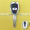 Replacement remote left blade transponder key case for Toyota 3 buttons key