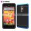 Factory wholesale 360 degree hybrid hard durable mobile phone case low price phone accessories for ZTE Z963U/Z988
