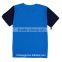 (C6263D)novatx 2015 newest summer boys clothes 100% cotton blue printed cartoon boy t-shirt