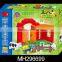 2015 Newest plastic happy house educational DIY block series