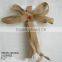 handmade artificial flowers burlap butterfly christmas decorations ornament